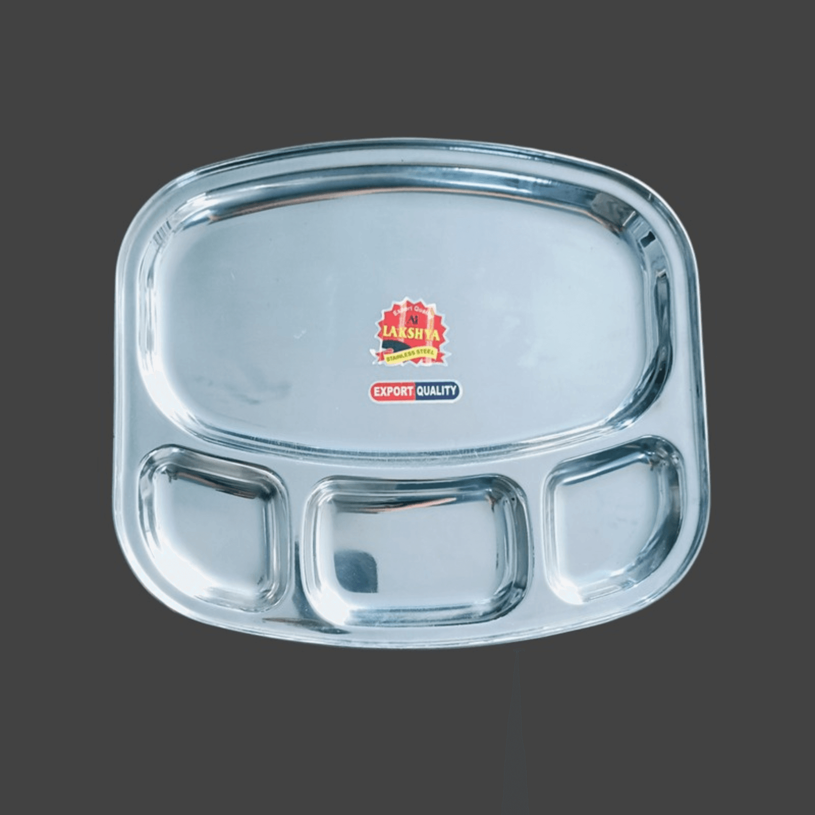 Lakshya 4-in-1 TV Compartment Plate – Premium Stainless Steel Lakshya 4-in-1 TV Compartment Plate – Premium Stainless Steel - Image 4