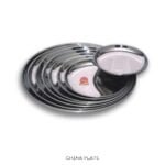 Kanchan Begi Stainless Steel Dinner Plate China Plate – Stainless Steel China Begi Dinner Plate