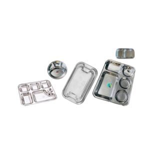 Stainless Steel Tray & Comaprtment Plates