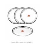 Rajbhog Plate / Pearl China Plate