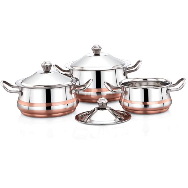 anmol Industries Elite copper pots 26g Elite cross CB Italian