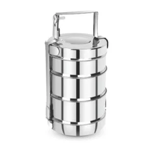 Stainless Steel Tiffin Carrier by Mundhva