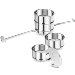 Stainless Steel Food Carrier with Comfort Handle