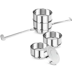 Stainless Steel Food Carrier with Comfort Handle