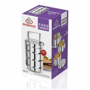 Mundhva Tiffin, food Carrier, lunch box tifin box pack tiffin