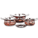 Sizzler Kitchen Steel Handi Set 22G