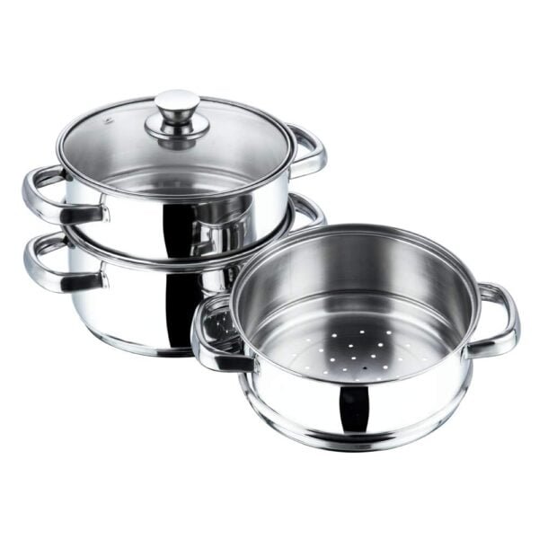 AVENUE Stainless Steel Steamer 2-tier Lakshya