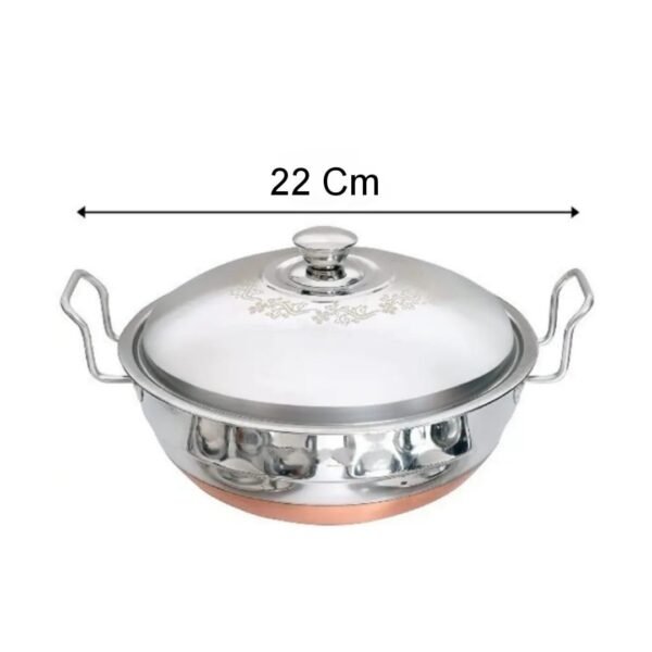 Lakshya SS Multi Kadai Mini 5 in 1 – 22 cm - Image 2
