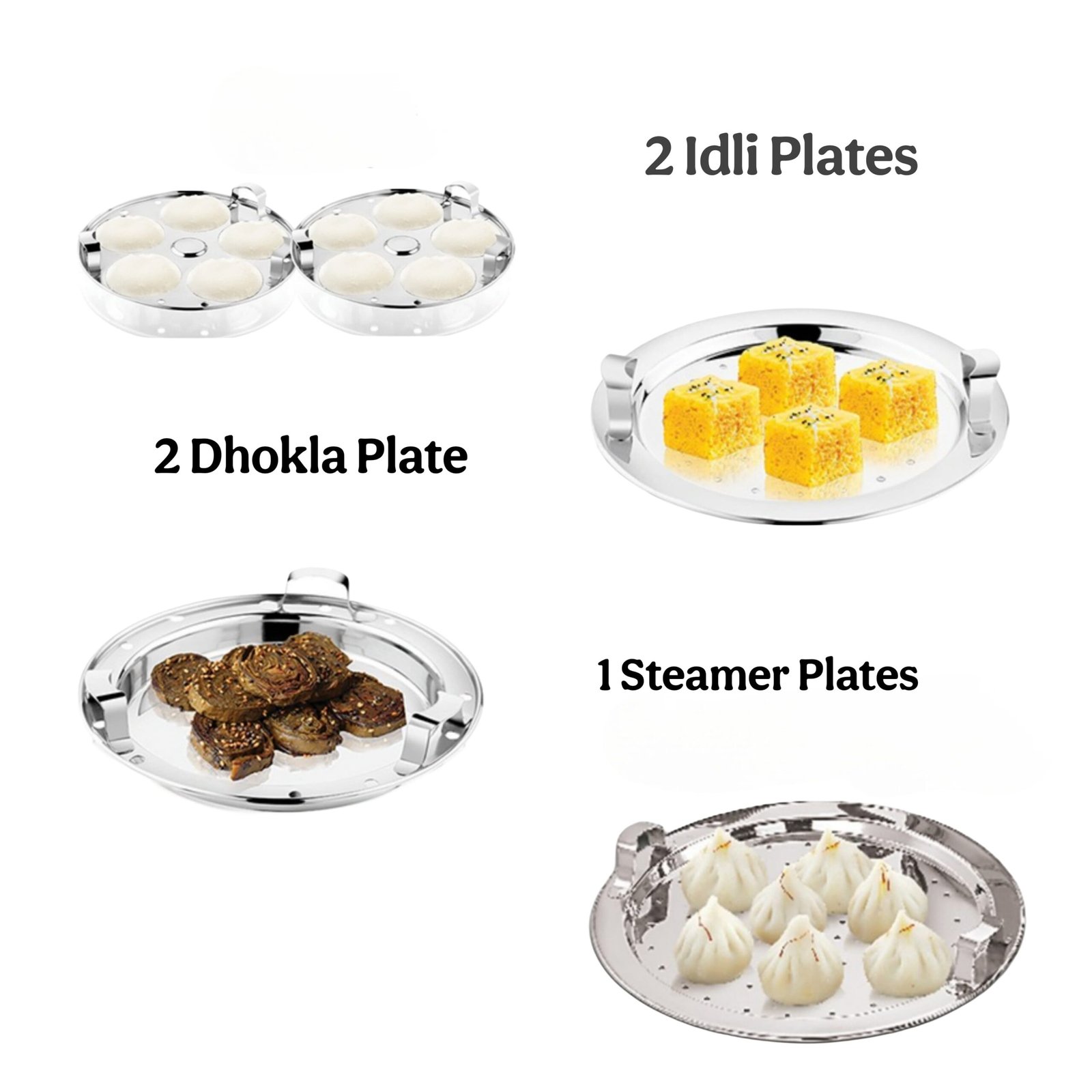 Lakshya SS Multi Kadai Mini 5 in 1 – 22 cm Lakshya SS Multi Kadai Mini 5 in 1 – 22 cm - Image 3