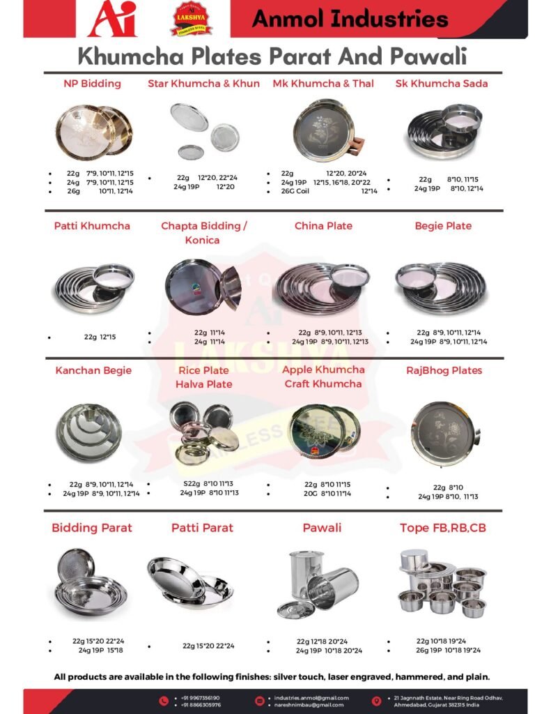 Anmol Industries utensils catalogue – page 2
